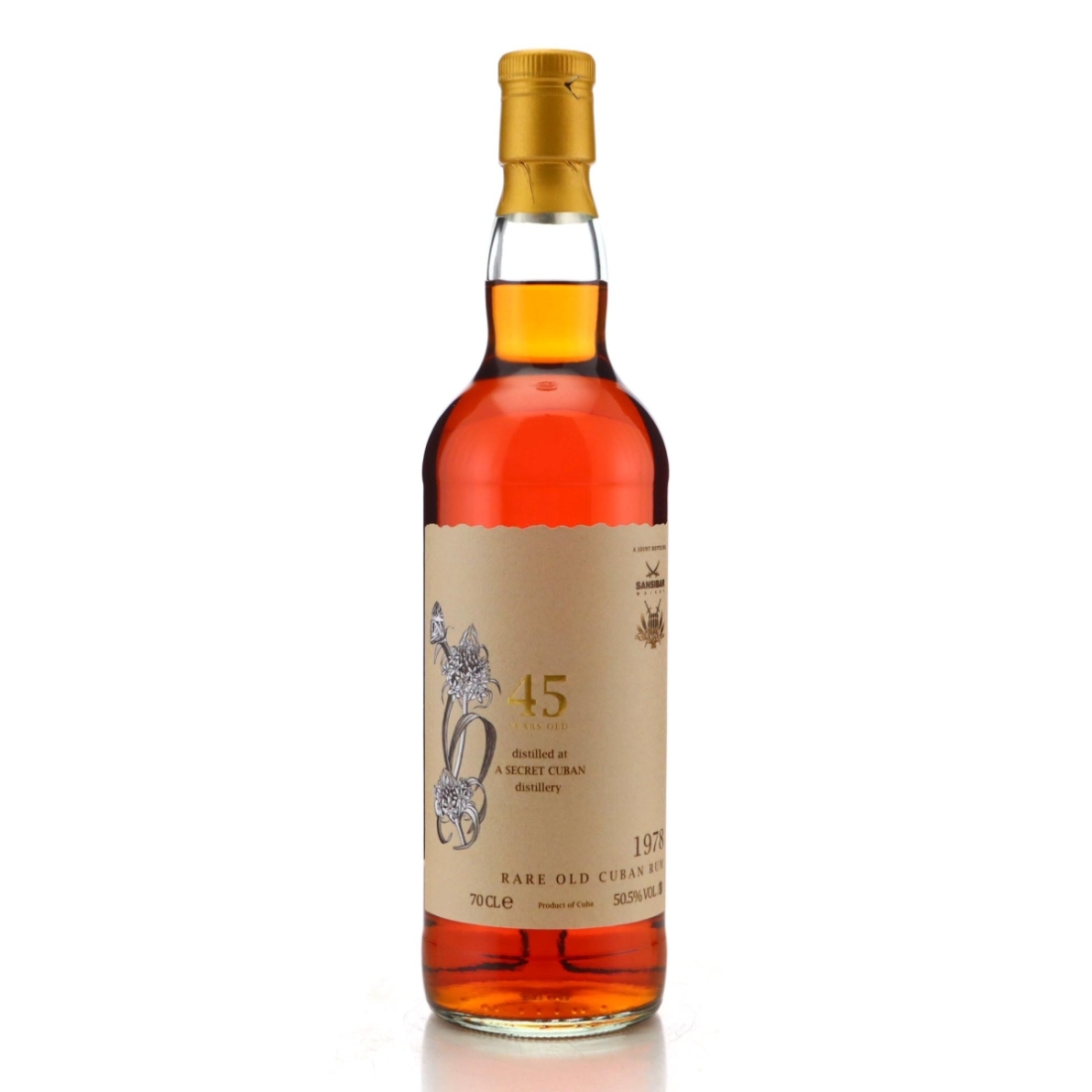 Image for Secret Cuban Distillery 1978 45 Year Old