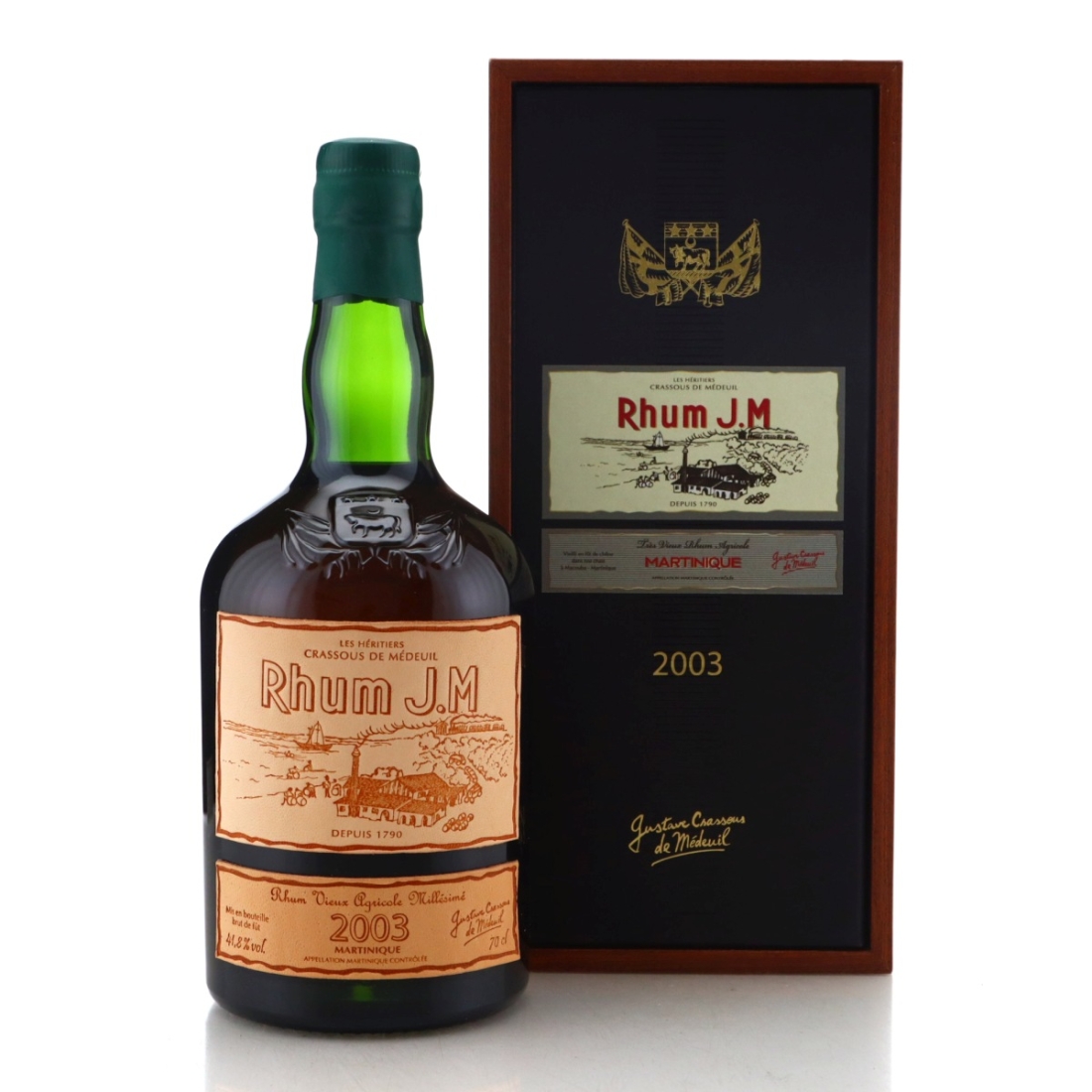 Image for Rhum J.M 2003 15 Year Old Rhum Vieux