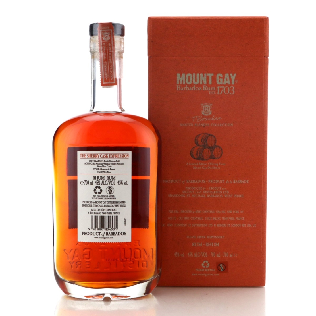 Image for Mount Gay PX The Sherry Cask Expression 20 Year Old