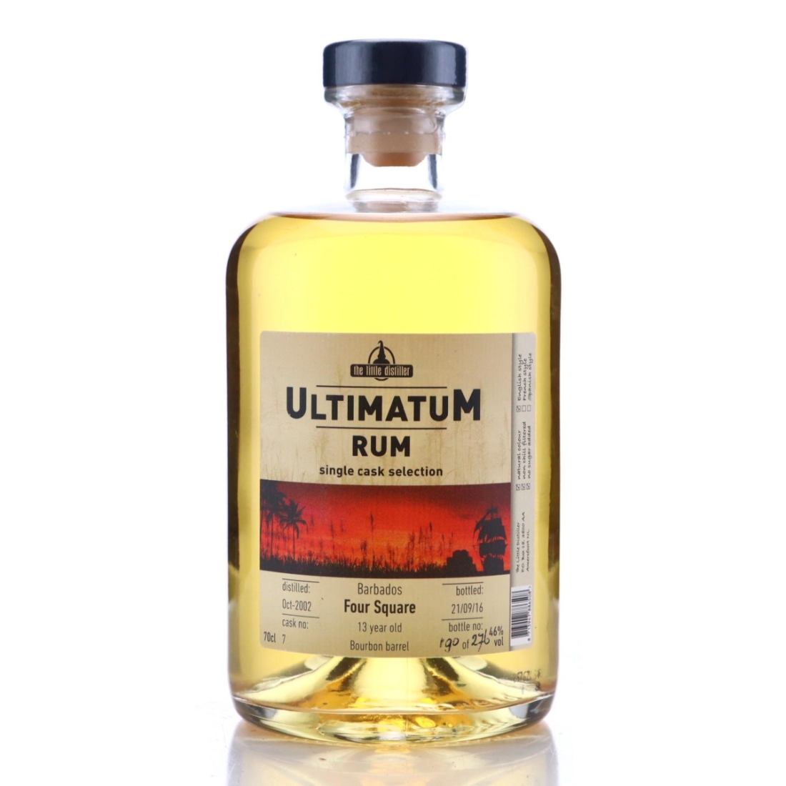 Image for Foursquare 2002 Ultimatum Rum 13 Year Old
