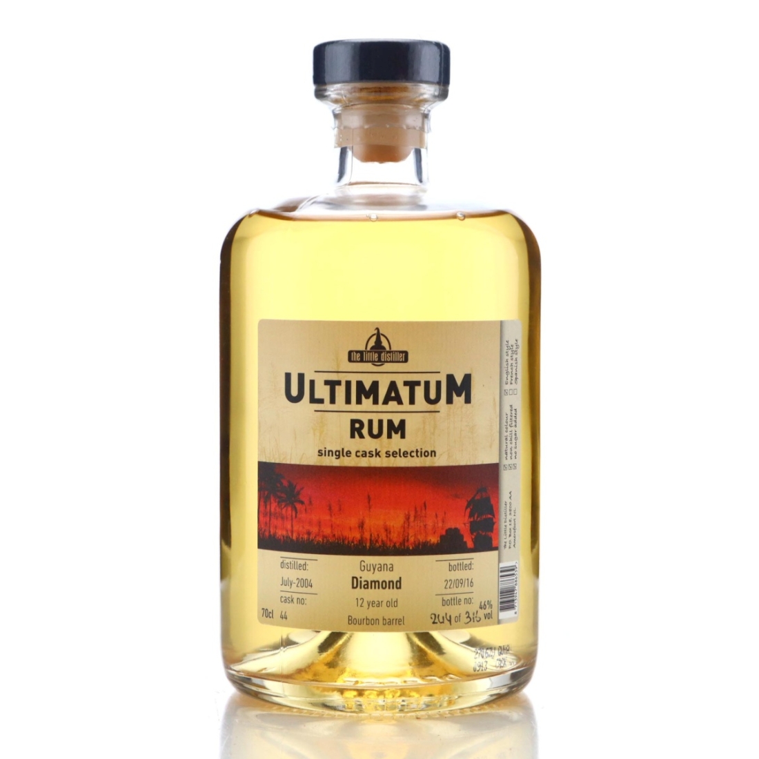 Image for Diamond 2004 Ultimatum Rum 12 Year Old 