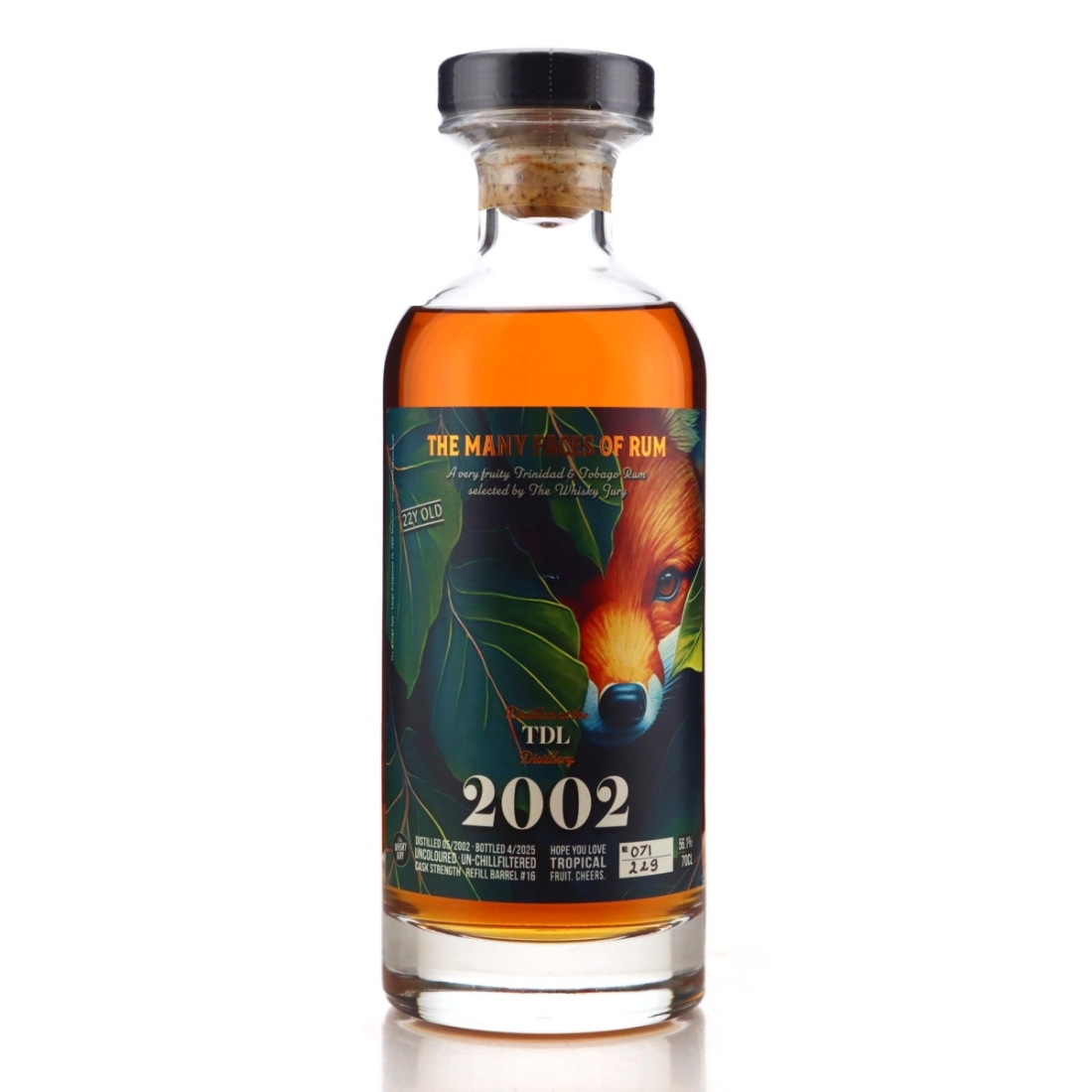 Image for Trinidad Distillers 2002 The Many Faces of Rum 22 Year Old