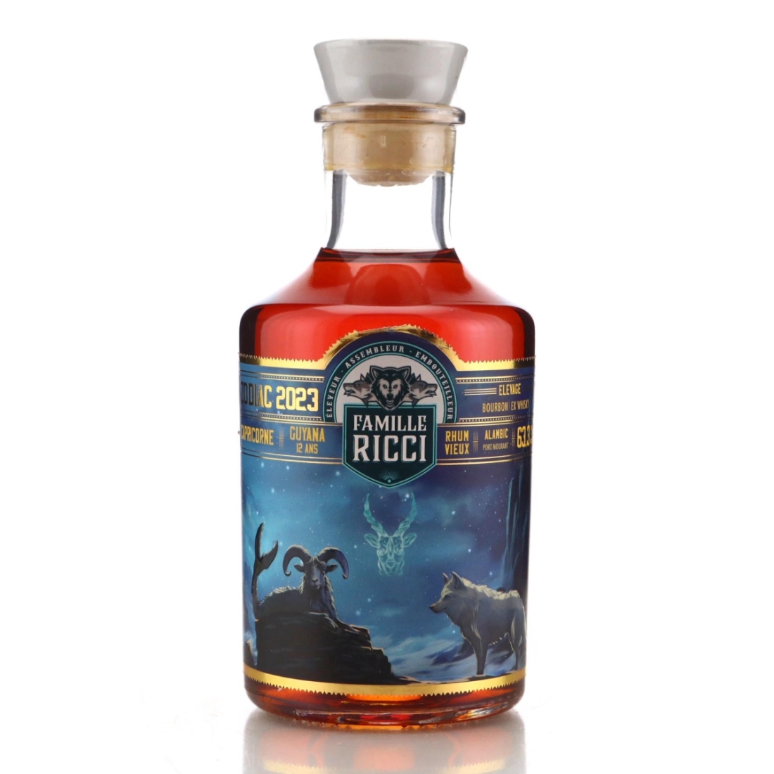 Image for Demerara 2011 12 Year Old Famille Ricci Zodiac 2023 - Capricorn