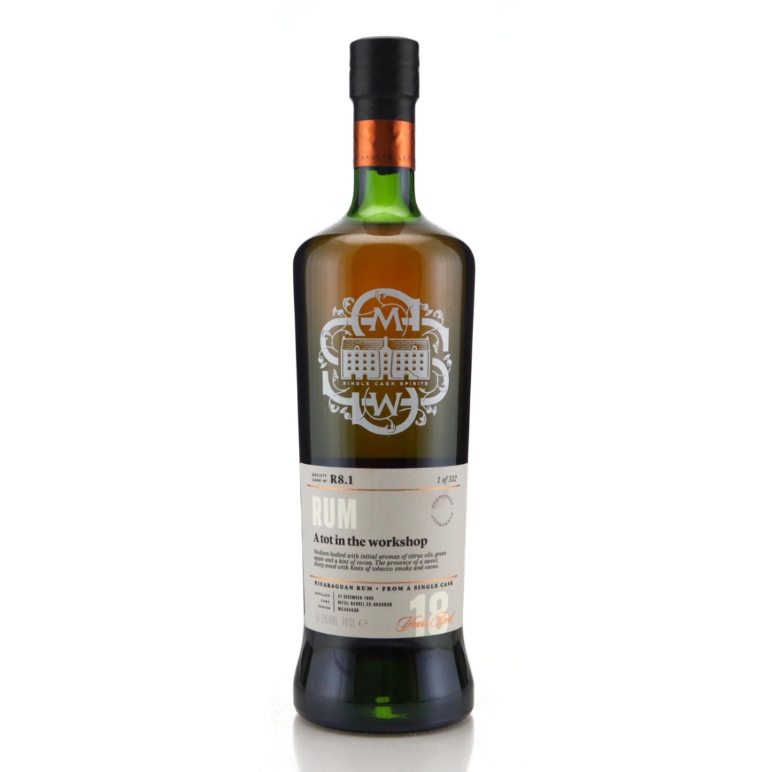 Image for CLDN 1998 SMWS 18 Year Old R8.1 - A tot in the workshop