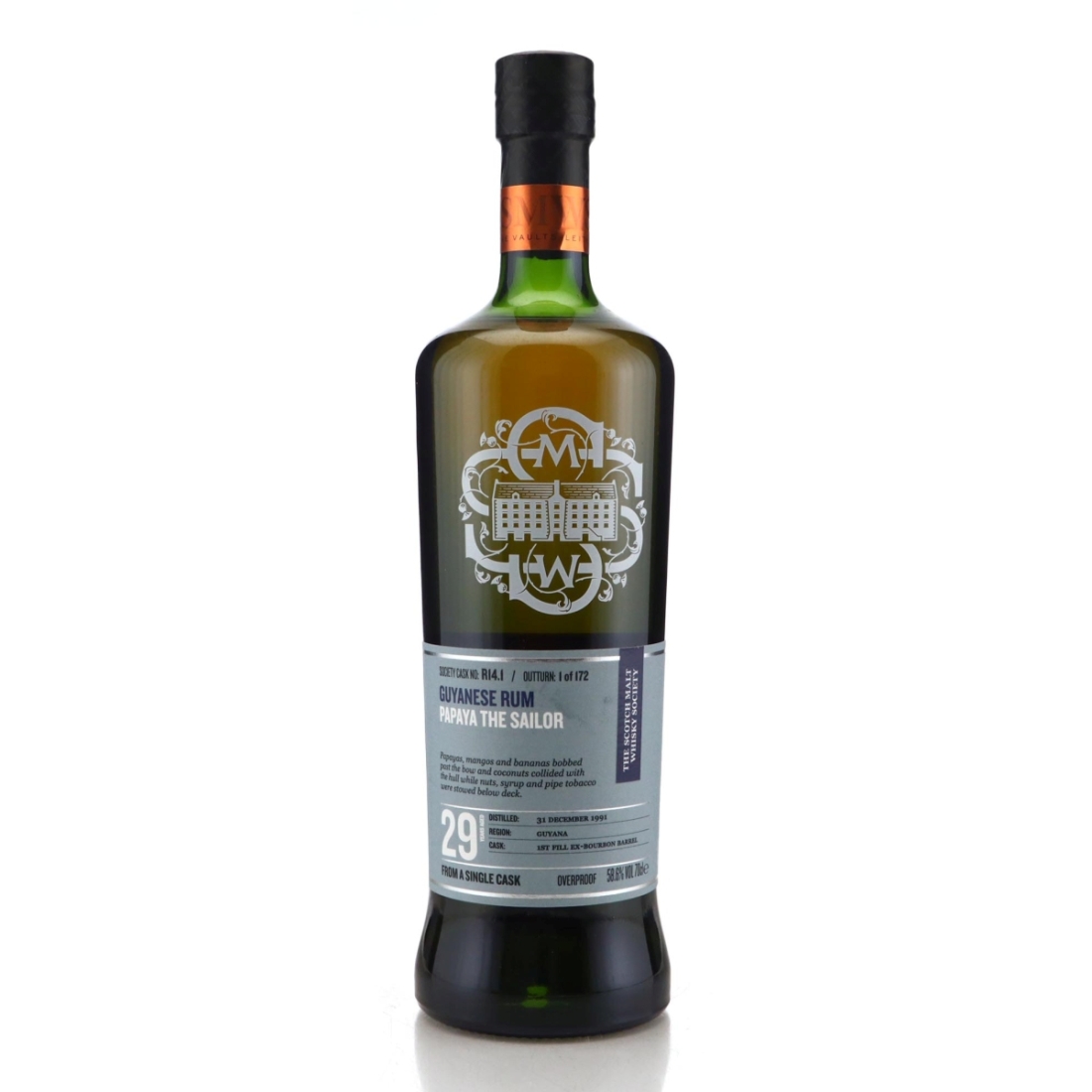 Image for Uitvlugt 1991 SMWS 29 Year Old R14.1 - Papaya the Sailor
