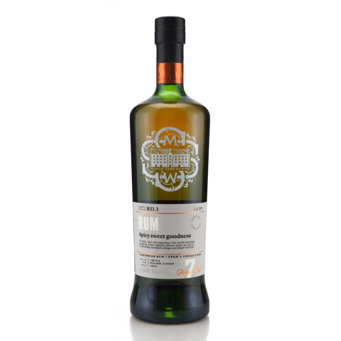 Image for Worthy Park 2010 SMWS 7 Year Old R11.1 - Spicy sweet goodness
