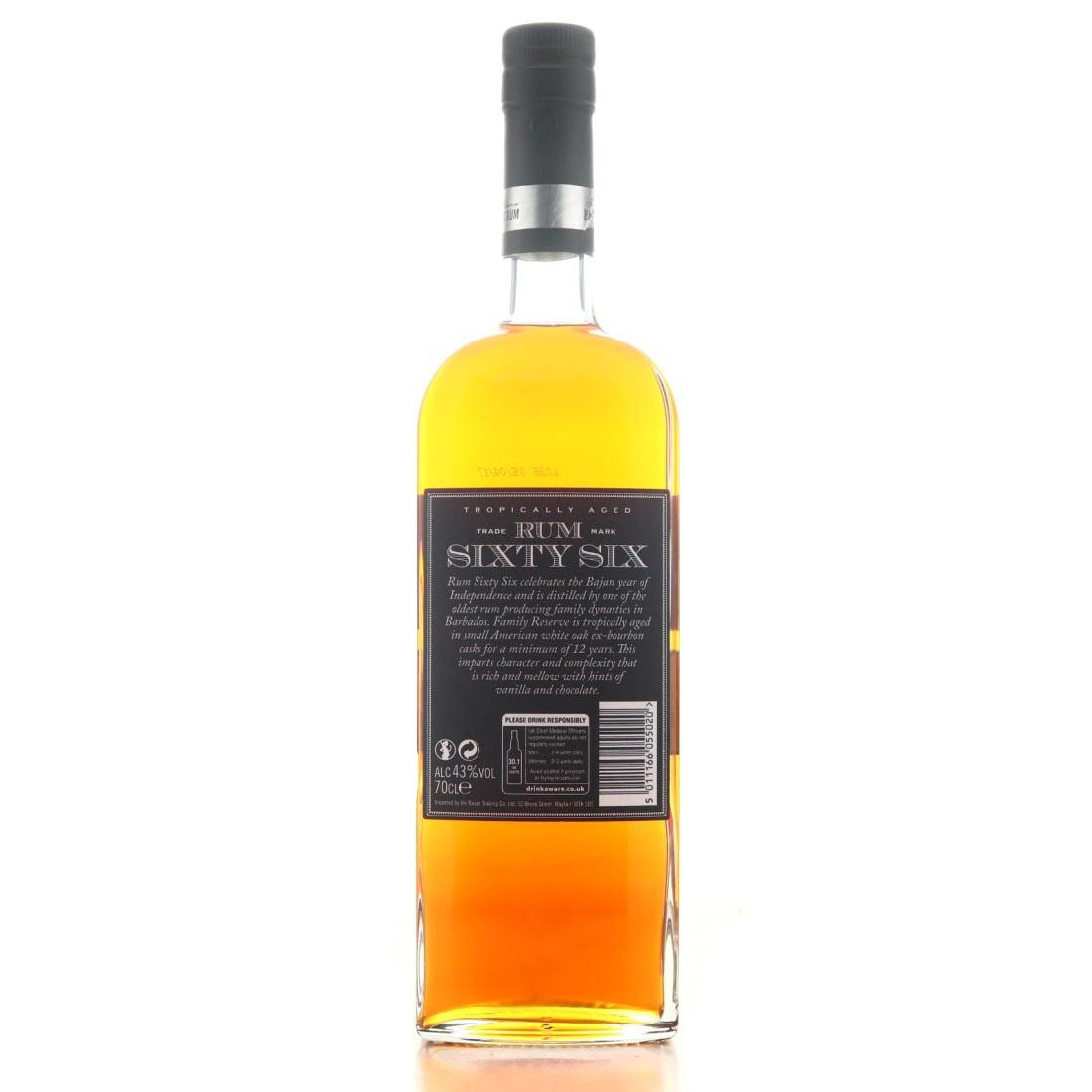 Image for Foursquare Rum Sixty Six 12 Year Old Family Reserve