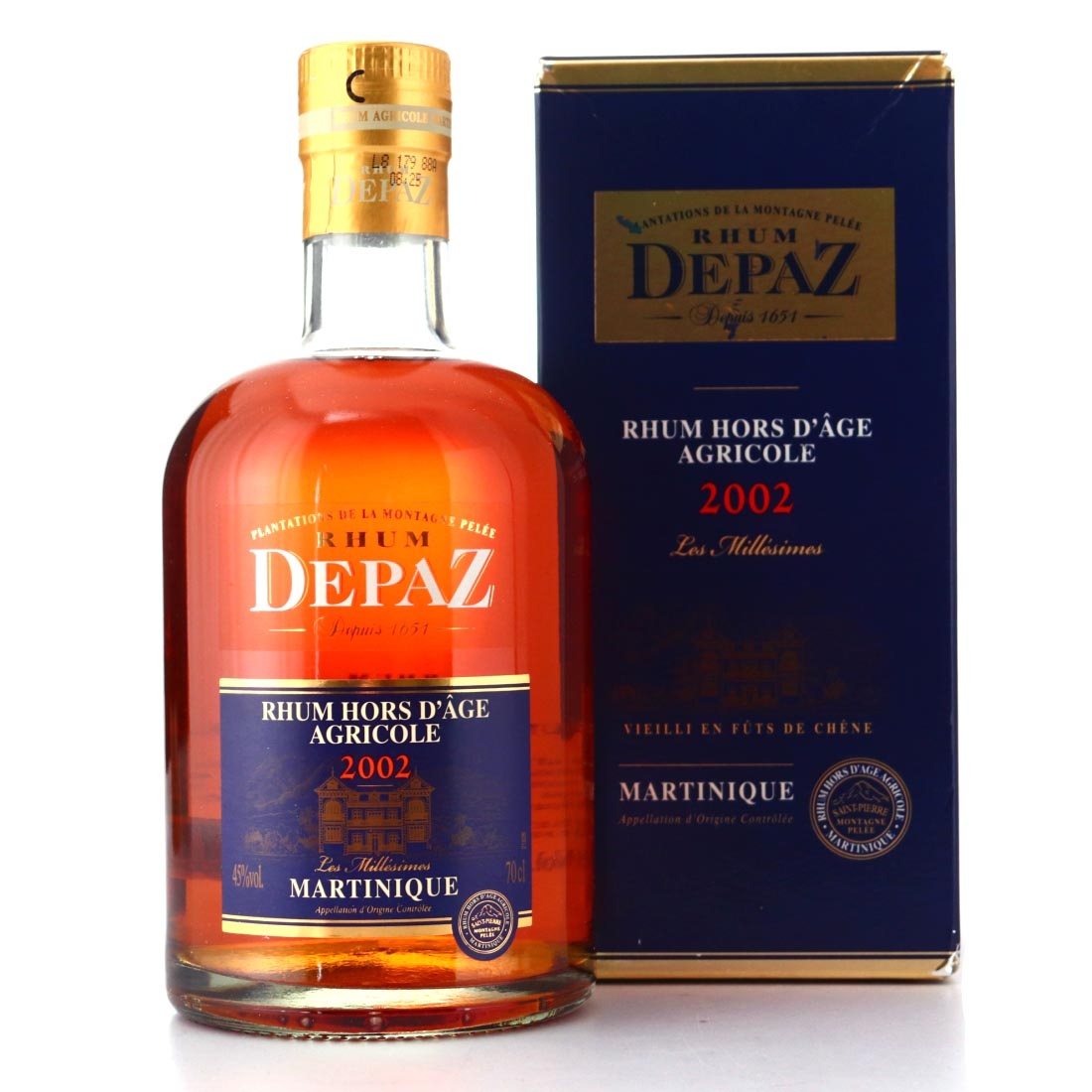 Image for Depaz 2002 Rhum Hors d'Âge