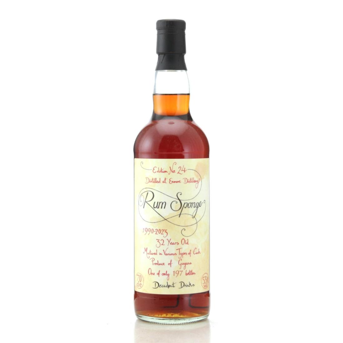 Image for Enmore MEV 1990 Rum Sponge 32 Year Old Edition No. 24