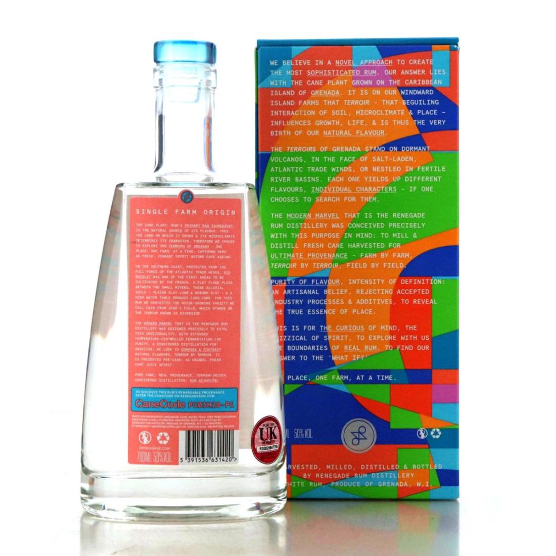Image for Renegade 2020 Pre-Cask Single Farm Origin - Old Bacolet
