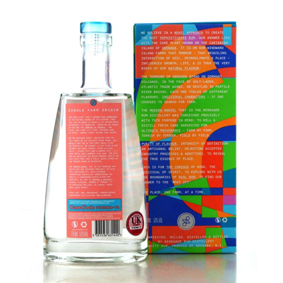 Image for Renegade 2020 Pre-Cask Single Farm Origin - Old Bacolet