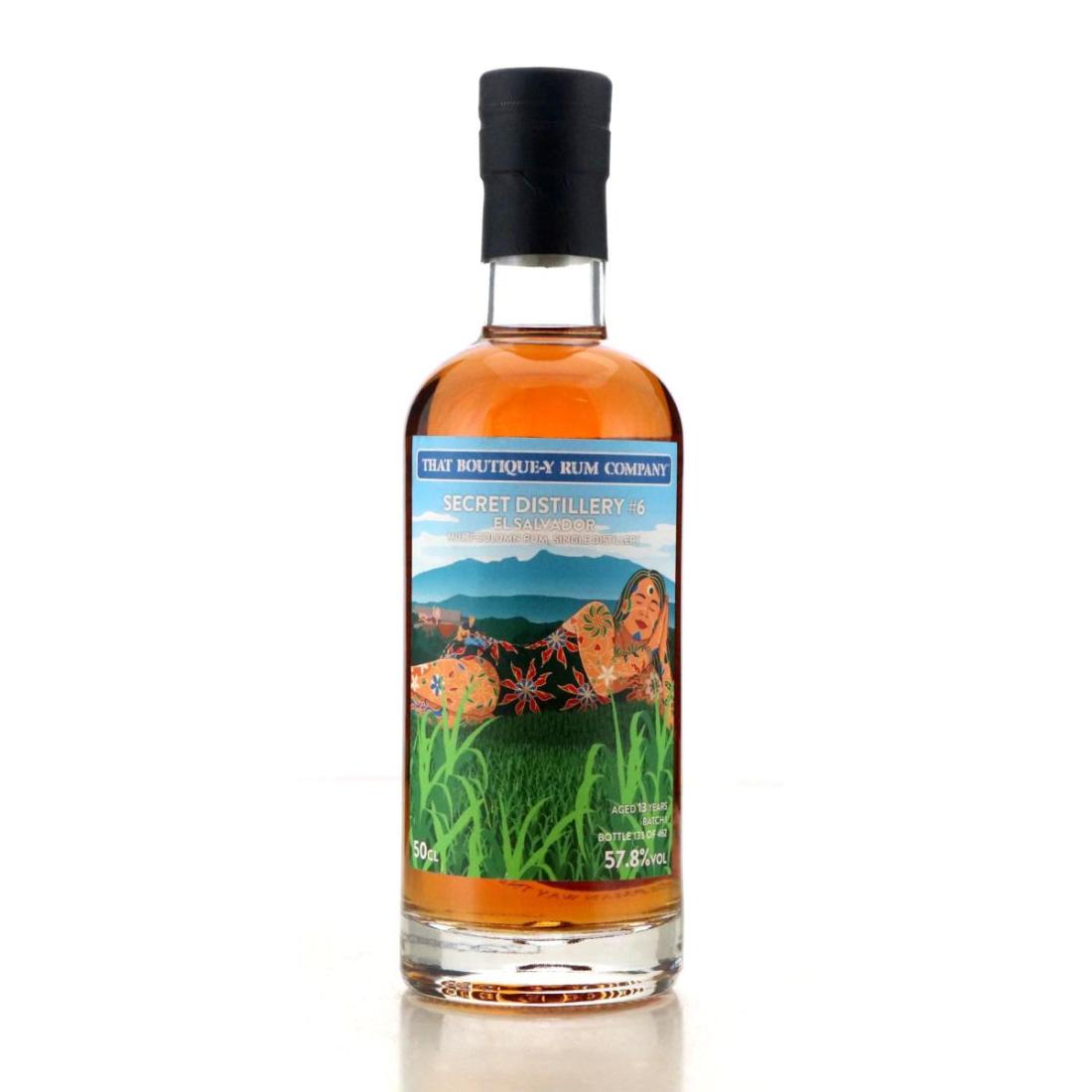 Image for El Salvador Secret Distillery Rum #6 That Boutique-y Rum Company 13 Year Old Batch 1