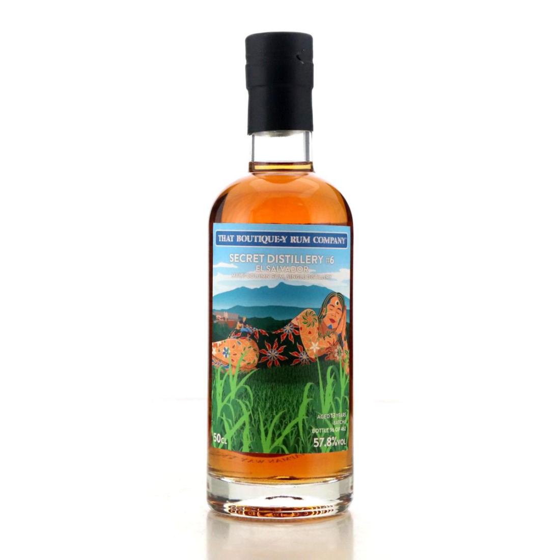 Image for El Salvador Secret Distillery Rum #6 That Boutique-y Rum Company 13 Year Old Batch 1