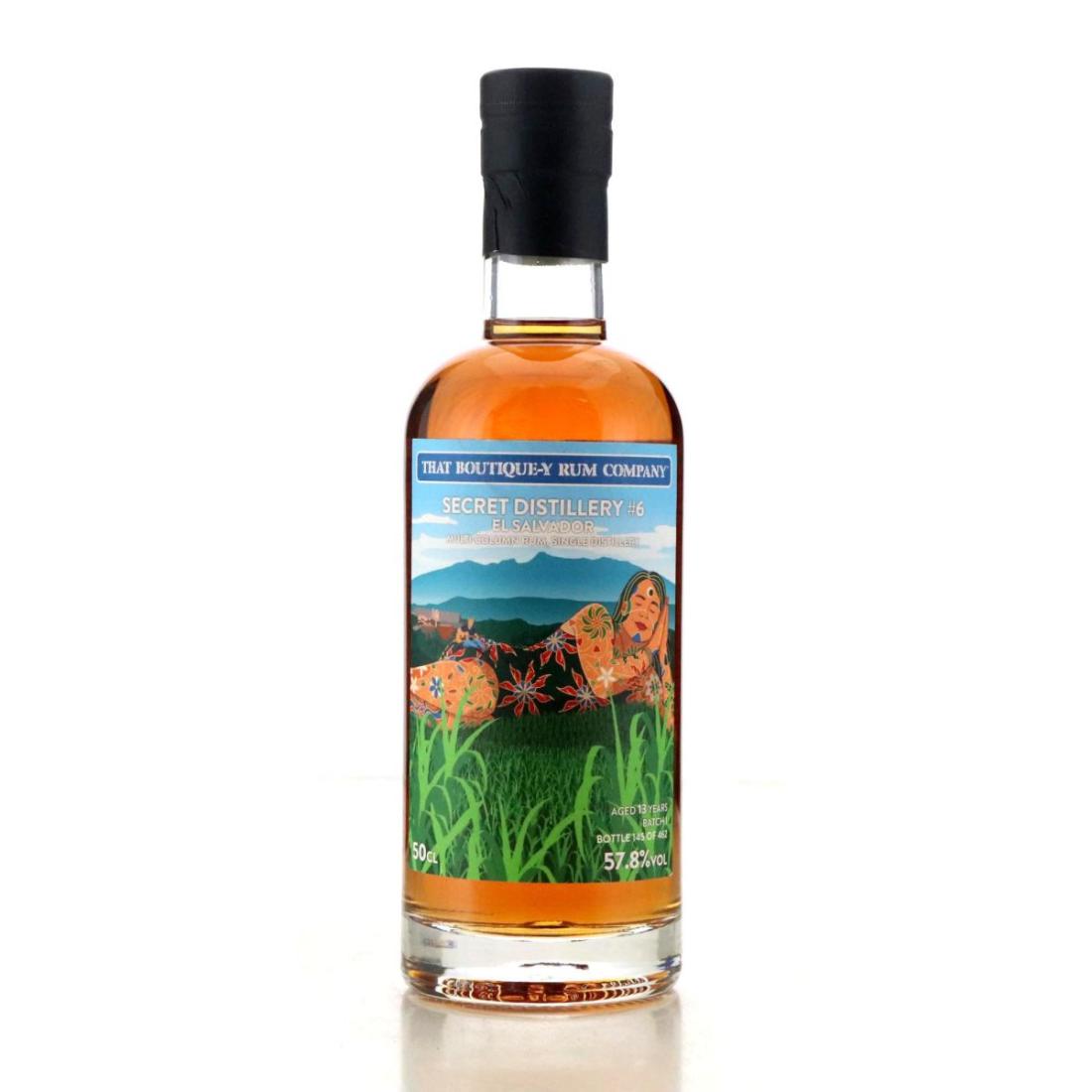 Image for El Salvador Secret Distillery Rum #6 That Boutique-y Rum Company 13 Year Old Batch 1