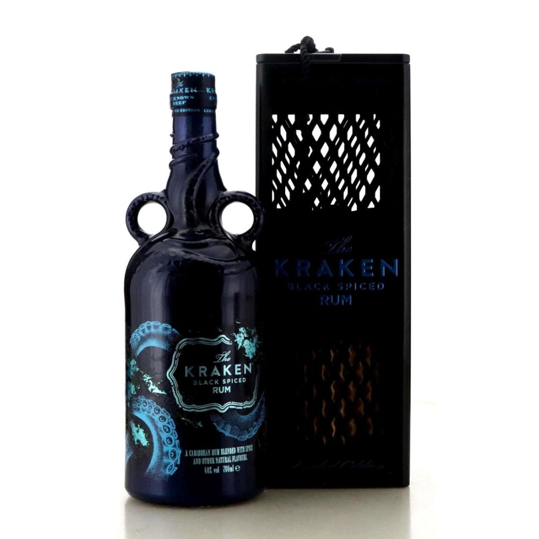 Image for Kraken Black Spiced Rum Unknown Deep Bioluminescence Decanter