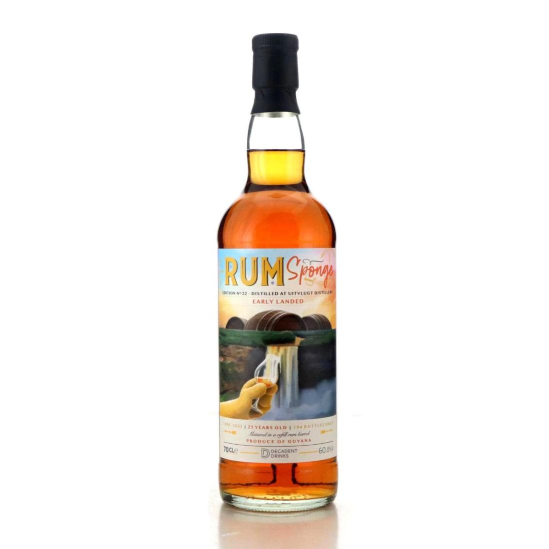 Image for Uitvlugt 1998 Rum Sponge 25 Year Old Edition No.22