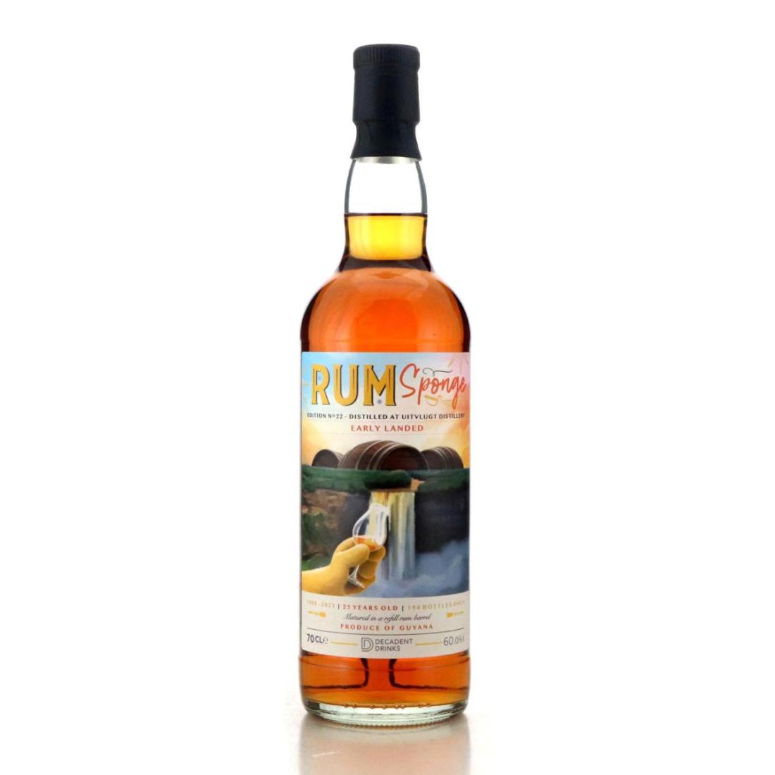 Image for Uitvlugt 1998 Rum Sponge 25 Year Old Edition No.22