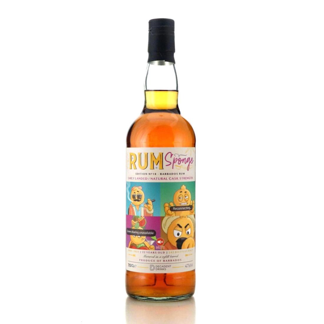 Image for Rum Sponge 2000 22 Year Old Barbados Rum Edition No.18