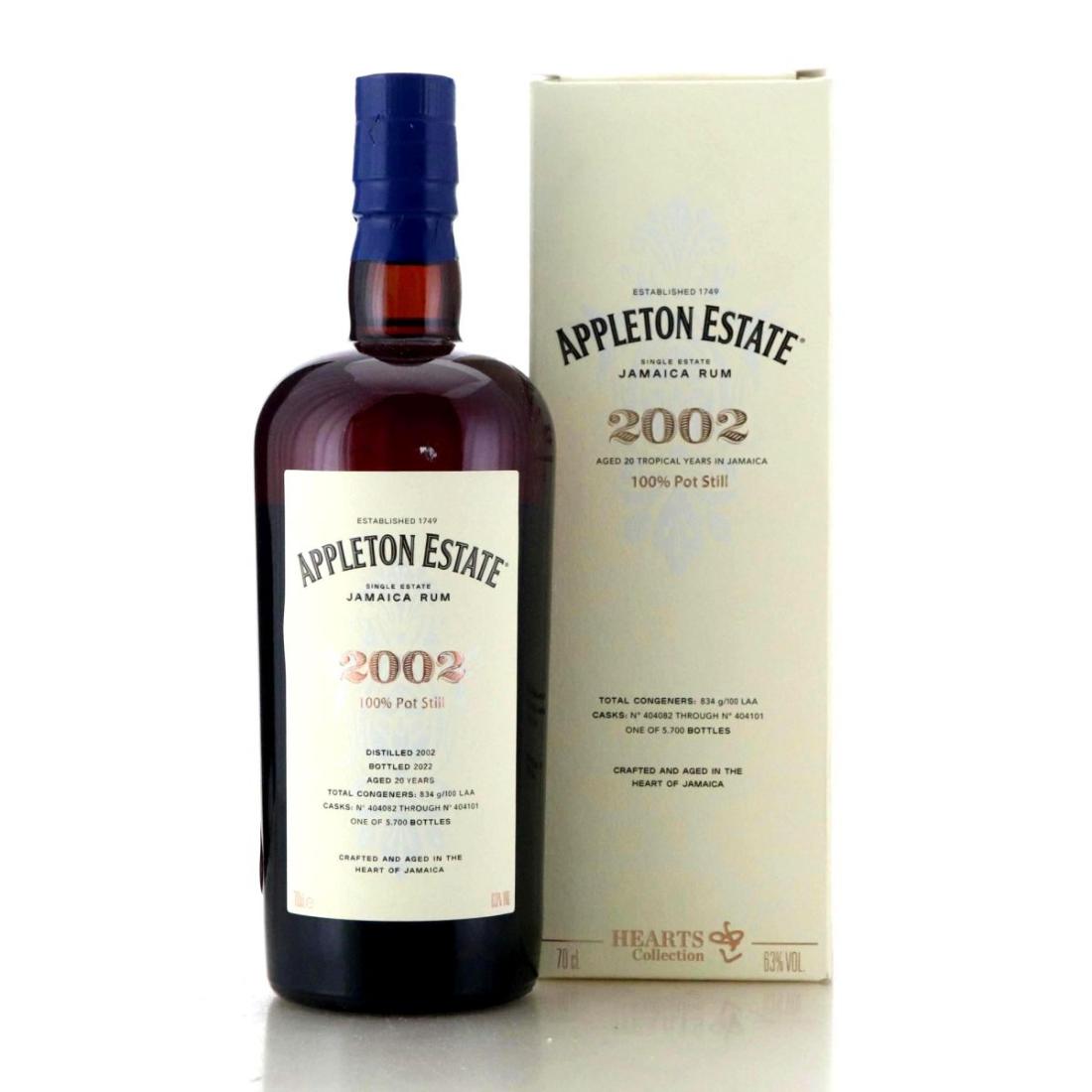 Image for Appleton Estate 2002 Hearts Collection 20 Year Old
