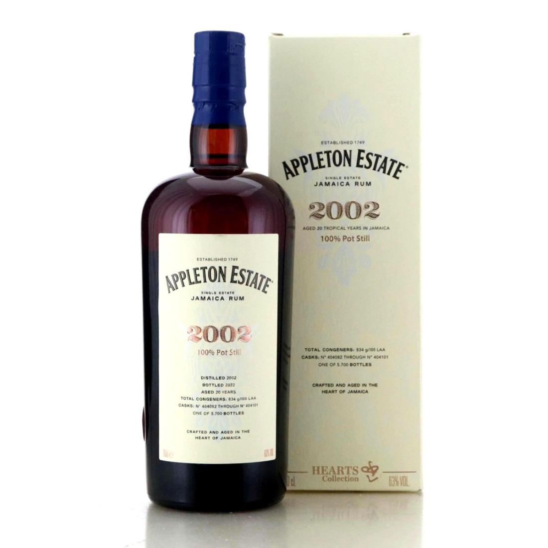 Image for Appleton Estate 2002 Hearts Collection 20 Year Old