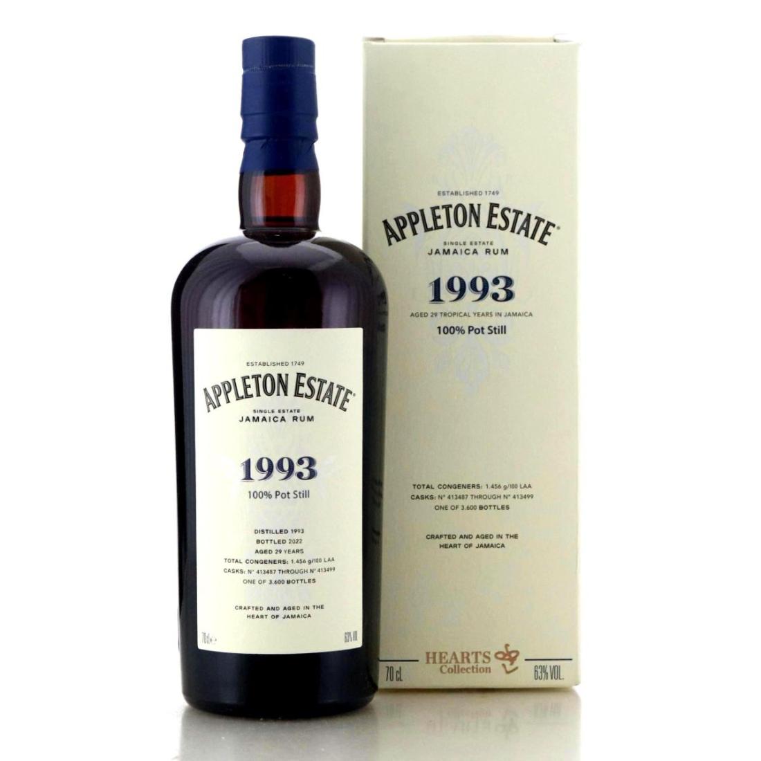 Image for Appleton Estate 1993 Hearts Collection 29 Year Old
