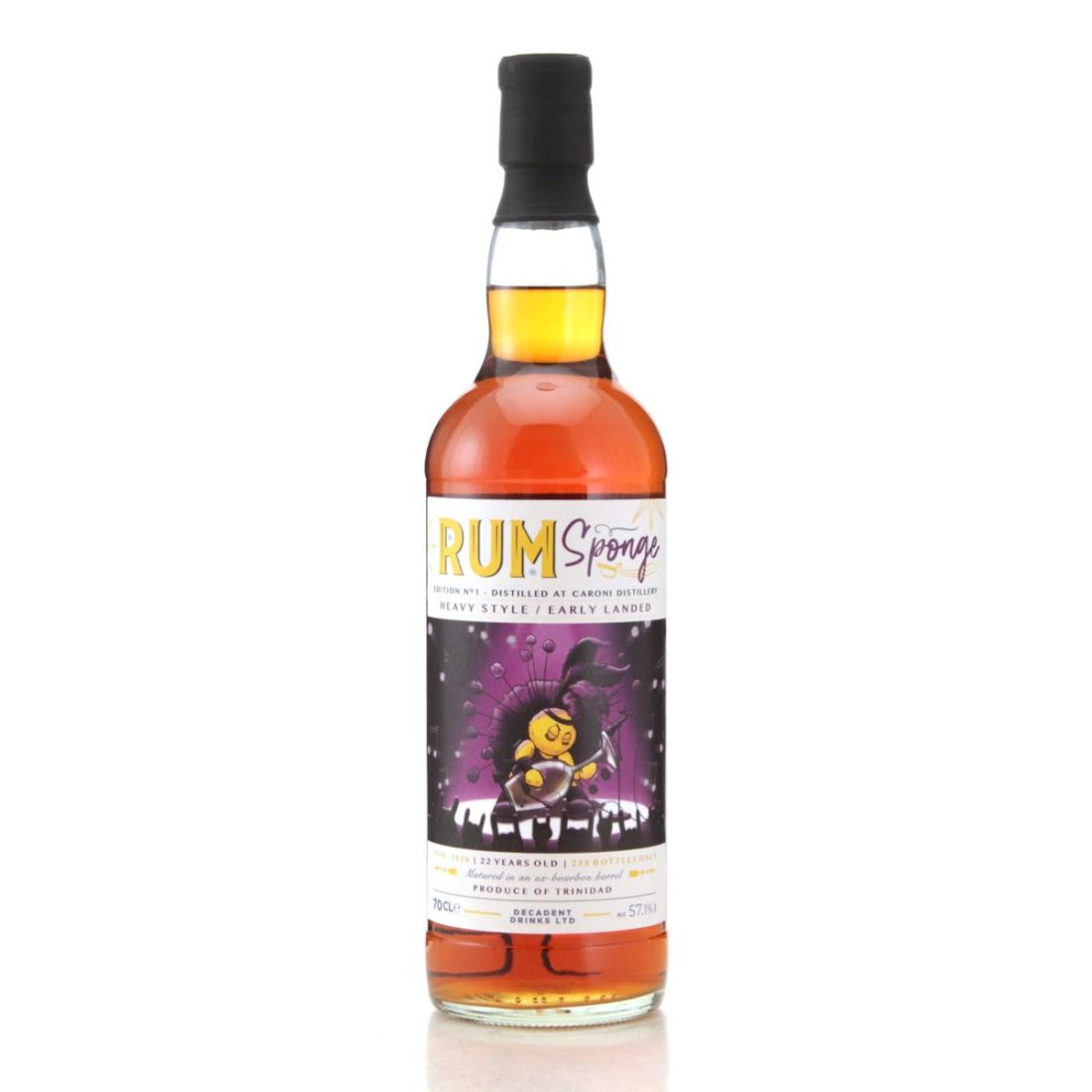 Image for Caroni 1998 Rum Sponge 22 Year Old Edition No.1
