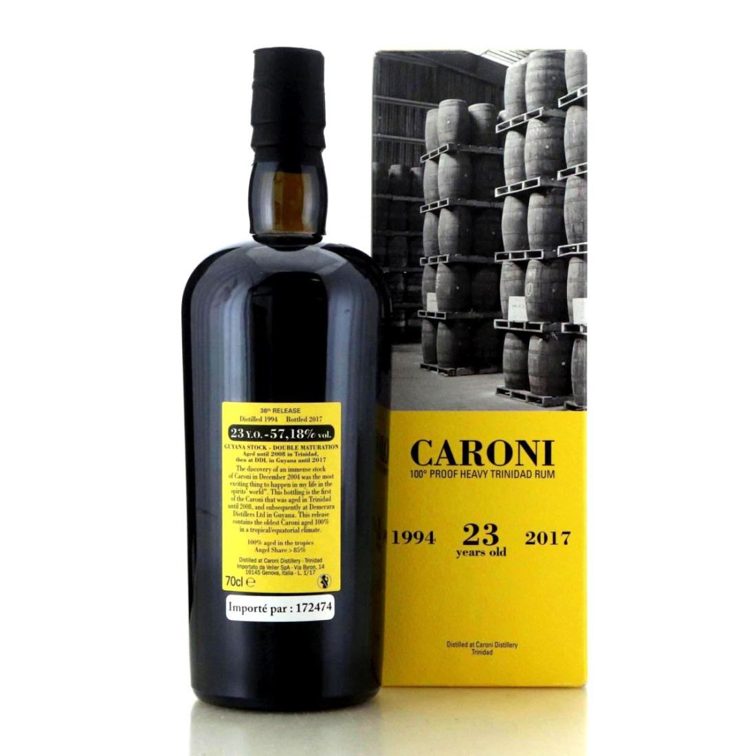 Image for Caroni 1994 100° Proof 23 Year Old Heavy - Guyana Stock