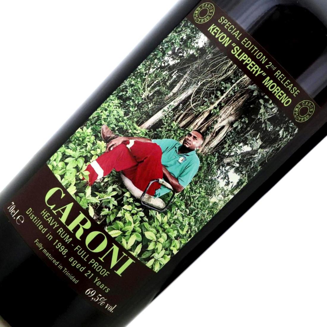 Image for Caroni 1998 Full Proof 21 Year Old Heavy - Kevon "Slippery" Moreno