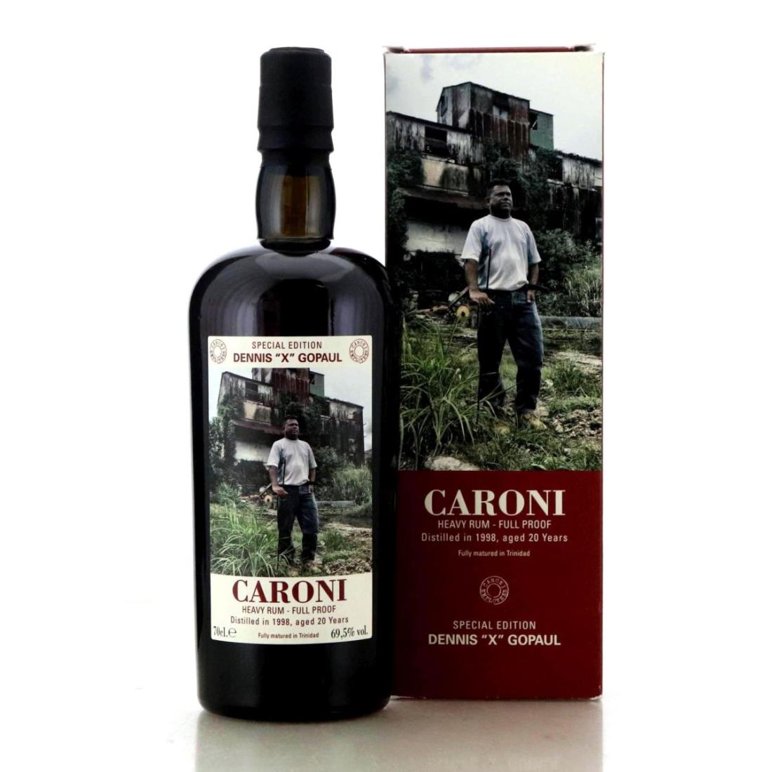 Image for Caroni 1998 Full Proof 20 Year Old Heavy - Dennis "X" Gopaul