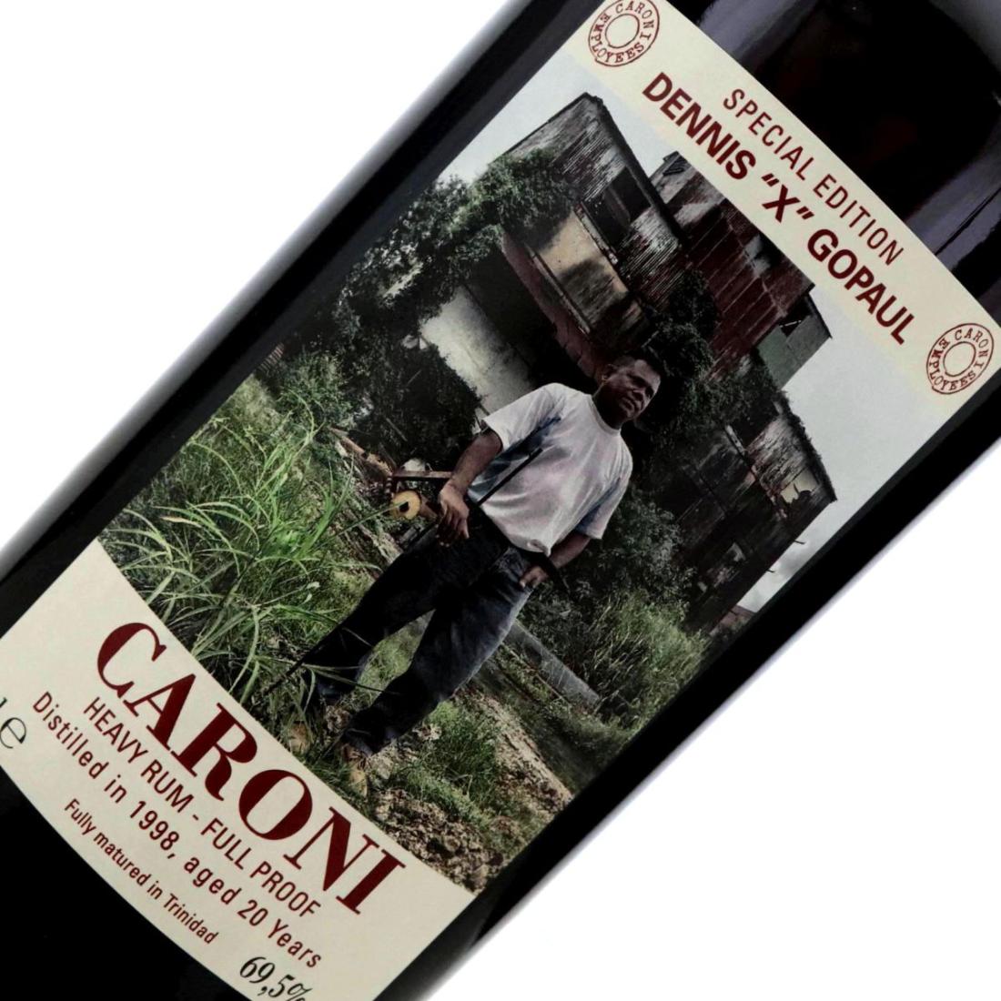 Image for Caroni 1998 Full Proof 20 Year Old Heavy - Dennis "X" Gopaul