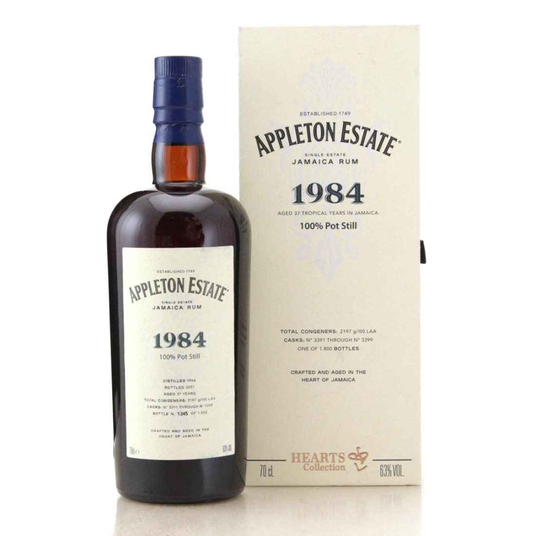 Image for Appleton Estate 1984 Hearts Collection 37 Year Old