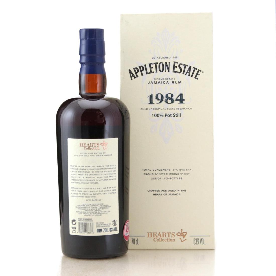 Image for Appleton Estate 1984 Hearts Collection 37 Year Old