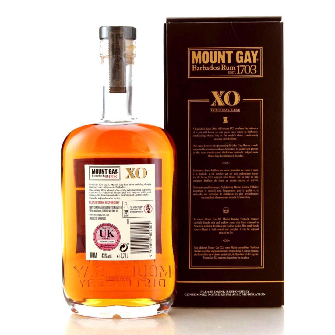 Image for Mount Gay XO Triple Cask Blend