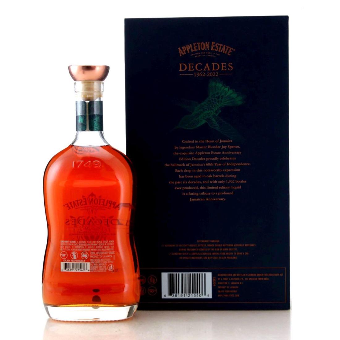 Image for Appleton Estate Decades - 60th Anniversary of Jamaican Independence