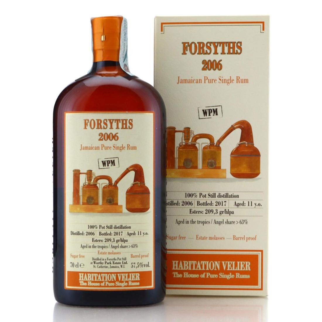 Image for Forsyths WPM 2006 Habitation Velier 11 Year Old