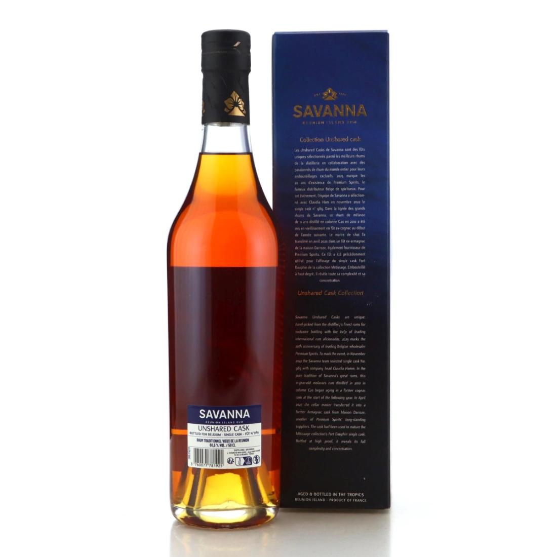 Image for Savanna 2010 Unshared Cask 11 Year Old Rhum Traditionnel