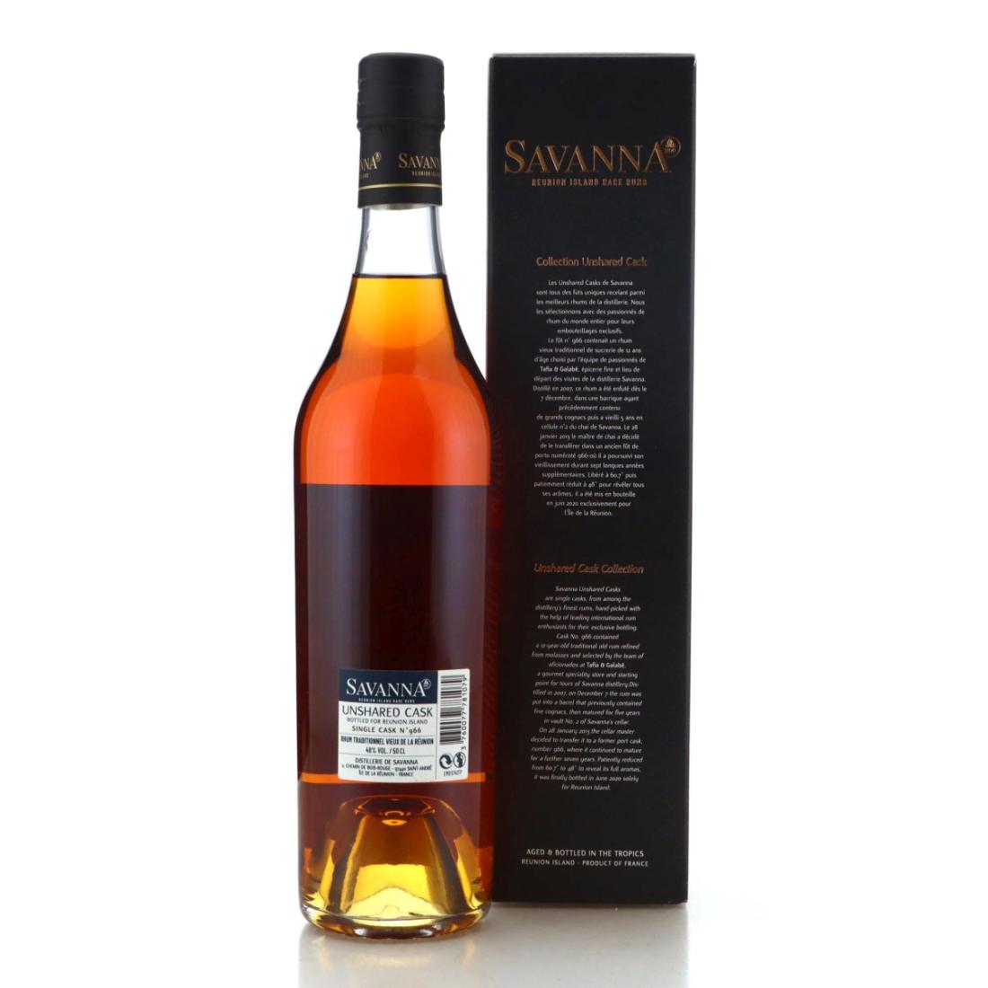 Image for Savanna 2007 Unshared Cask 12 Year Old Rhum Traditionnel - 150th Anniversary