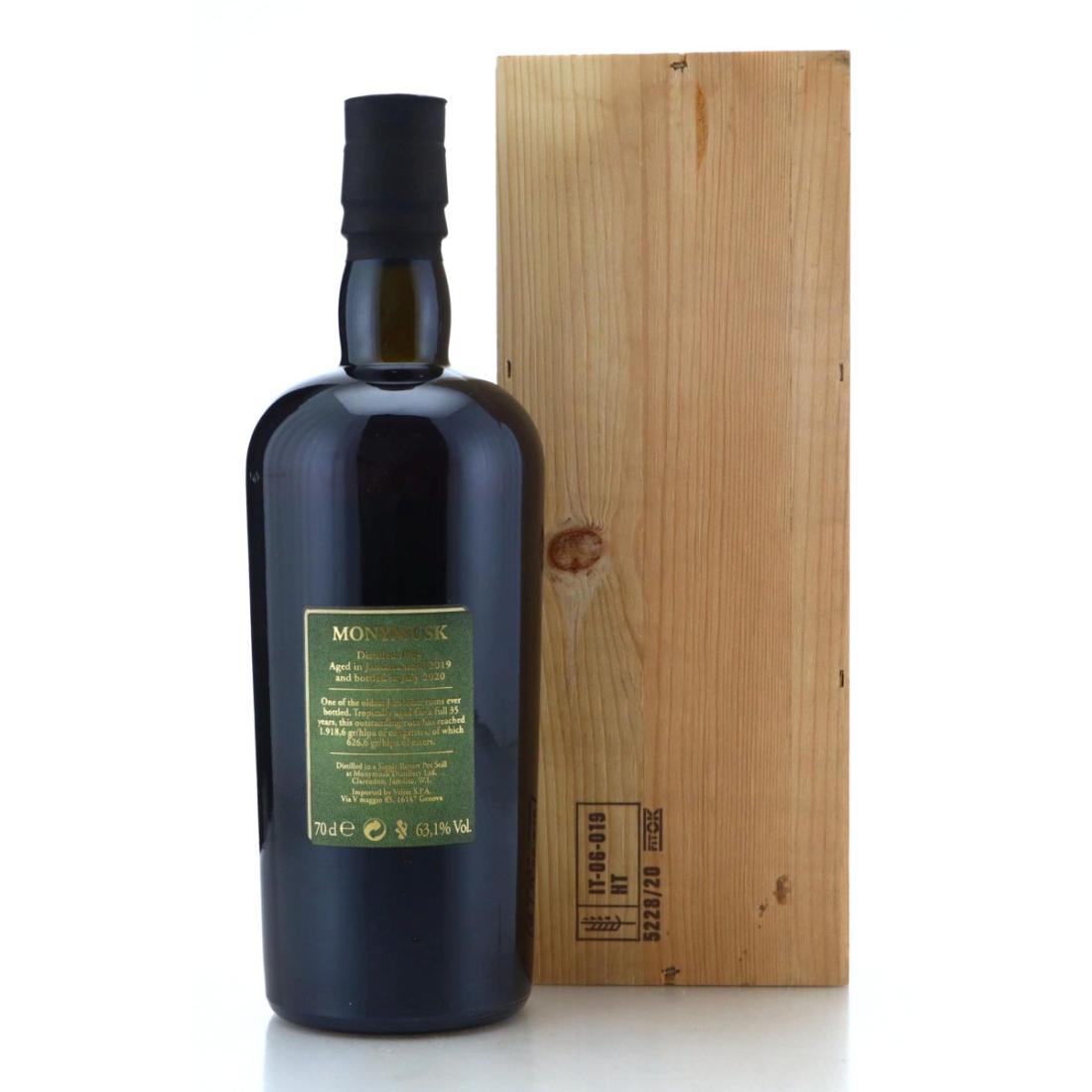 Image for Monymusk MMW 1984 Rum Sapiens 35 Year Old
