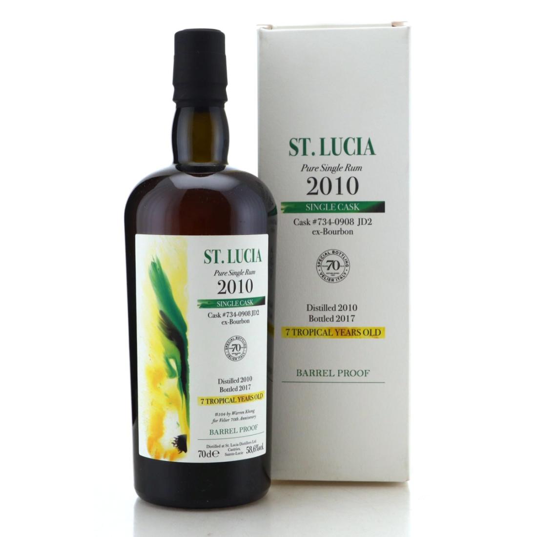 Image for St Lucia 2010 Single Cask 7 Year Old - #104 by Warren Khong