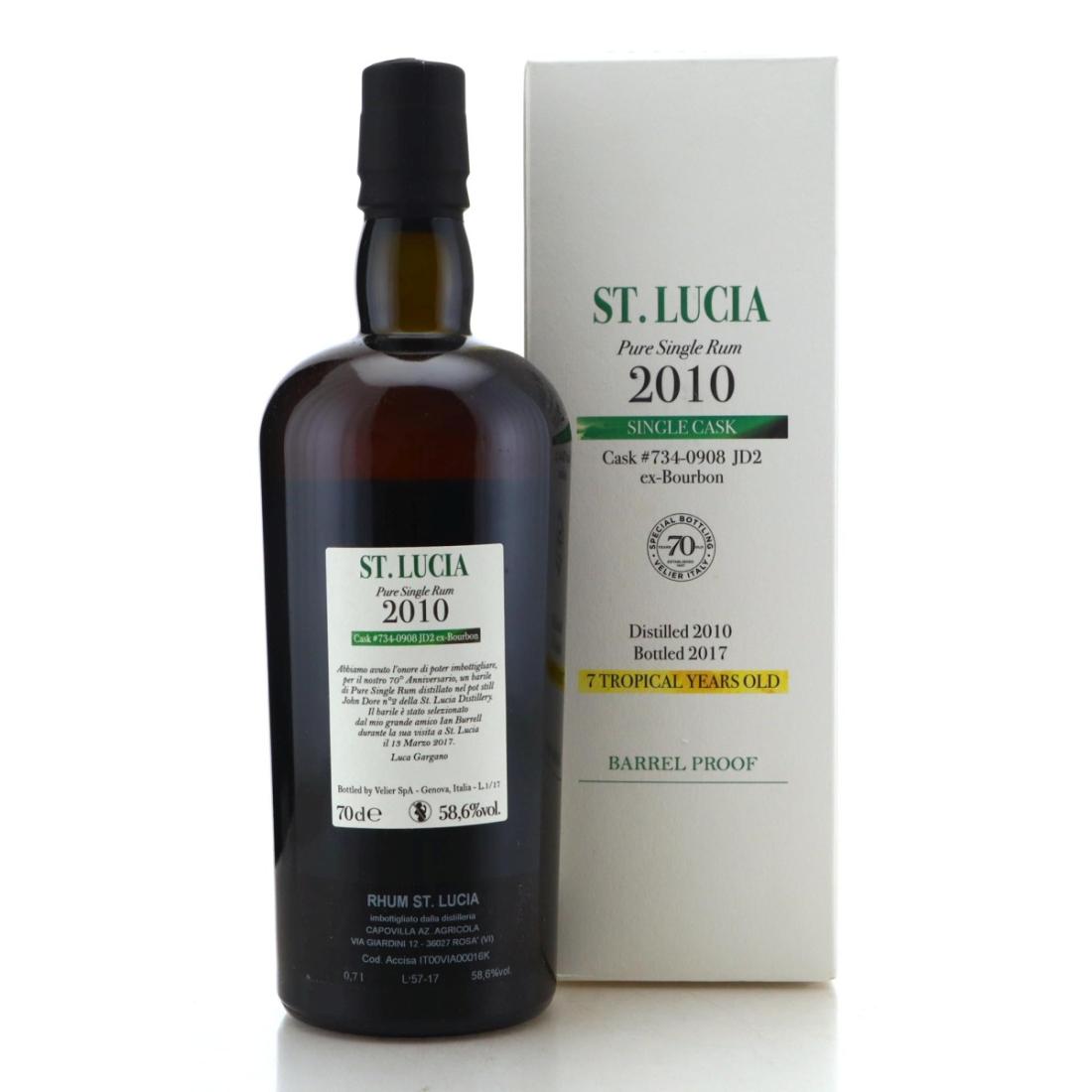 Image for St Lucia 2010 Single Cask 7 Year Old - #104 by Warren Khong