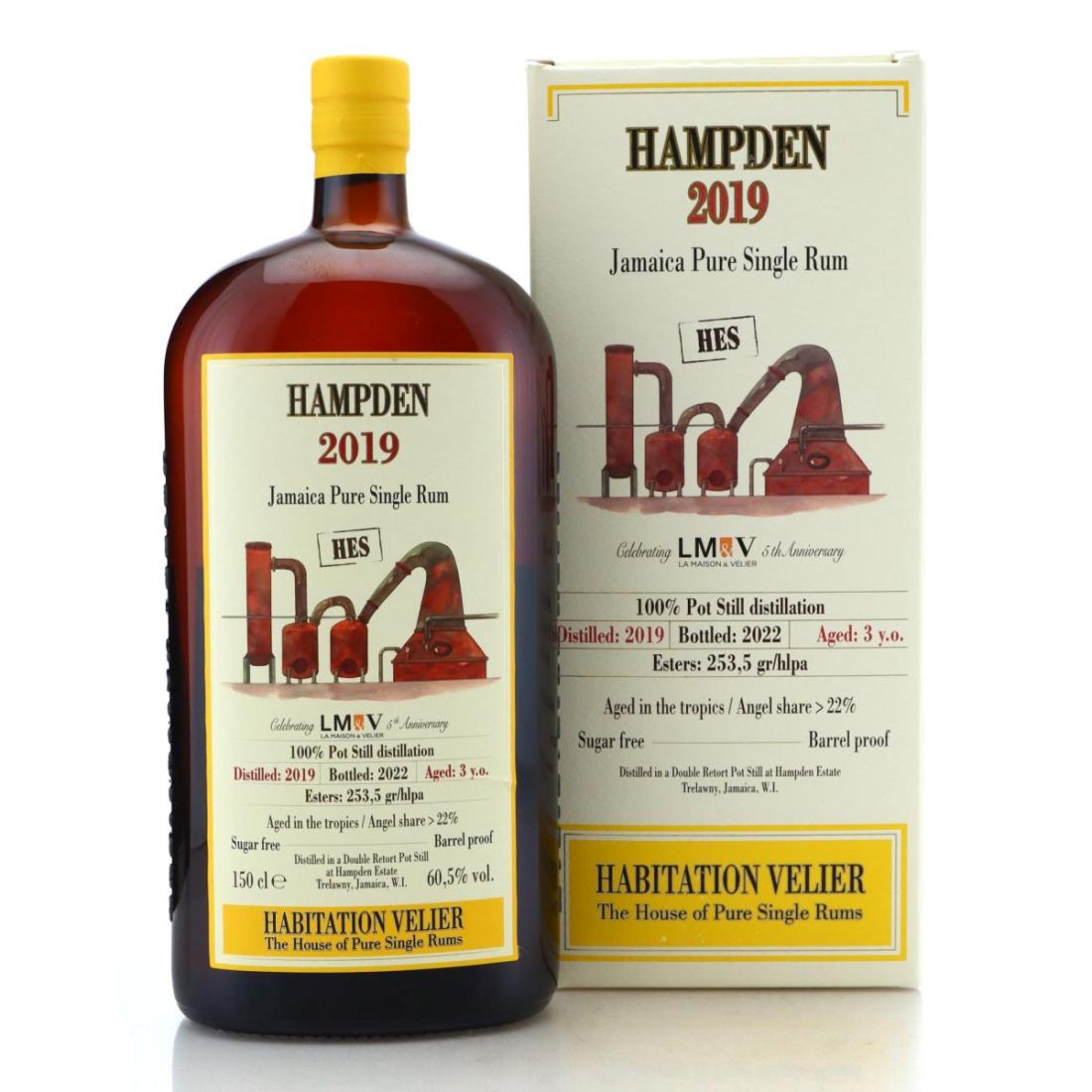 Image for Hampden HES 2019 Habitation Velier 3 Year Old Magnum