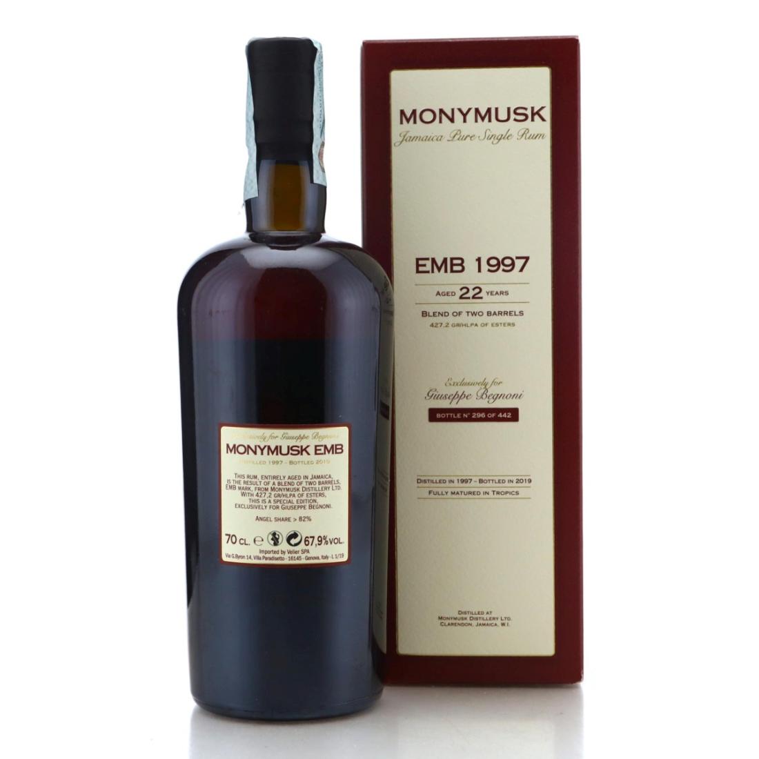 Image for Monymusk EMB 1997 Blend of Two Barrels 22 Year Old
