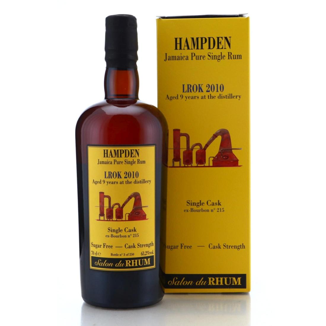 Image for Hampden LROK 2010 Habitation Velier 9 Year Old