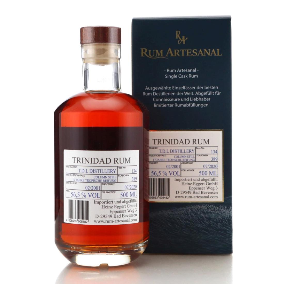 Image for Trinidad Distillers 2001 Rum Artesanal