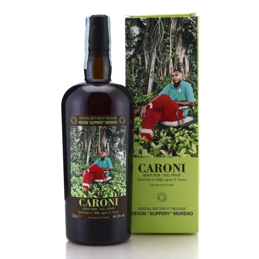 Image for Caroni 1998 Full Proof 21 Year Old Heavy - Kevon "Slippery" Moreno
