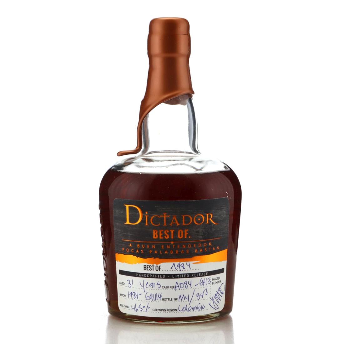 Image for Dictador Best of 1984 31 Year Old Batch #691114