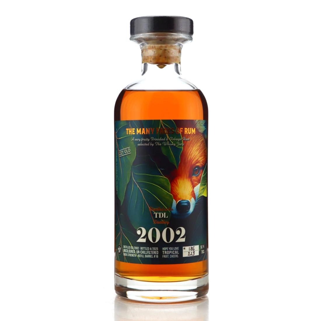 Image for Trinidad Distillers 2002 The Many Faces of Rum 22 Year Old