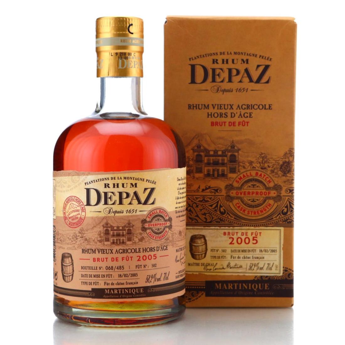 Image for Depaz 2005 Brut de Fût 14 Year Old