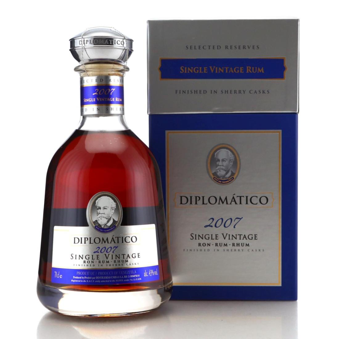 Image for Diplomatico 2007 Single Vintage