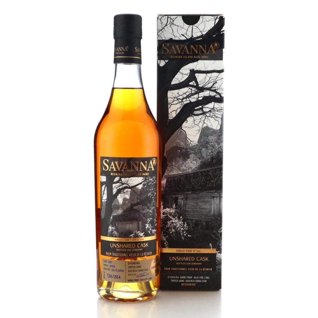 Image for Savanna 2006 Unshared Cask 13 Year Old Rhum Traditionnel